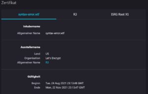 Mehr über den Artikel erfahren Let’s Encrypt – Zertifikate entfernen mit certbot